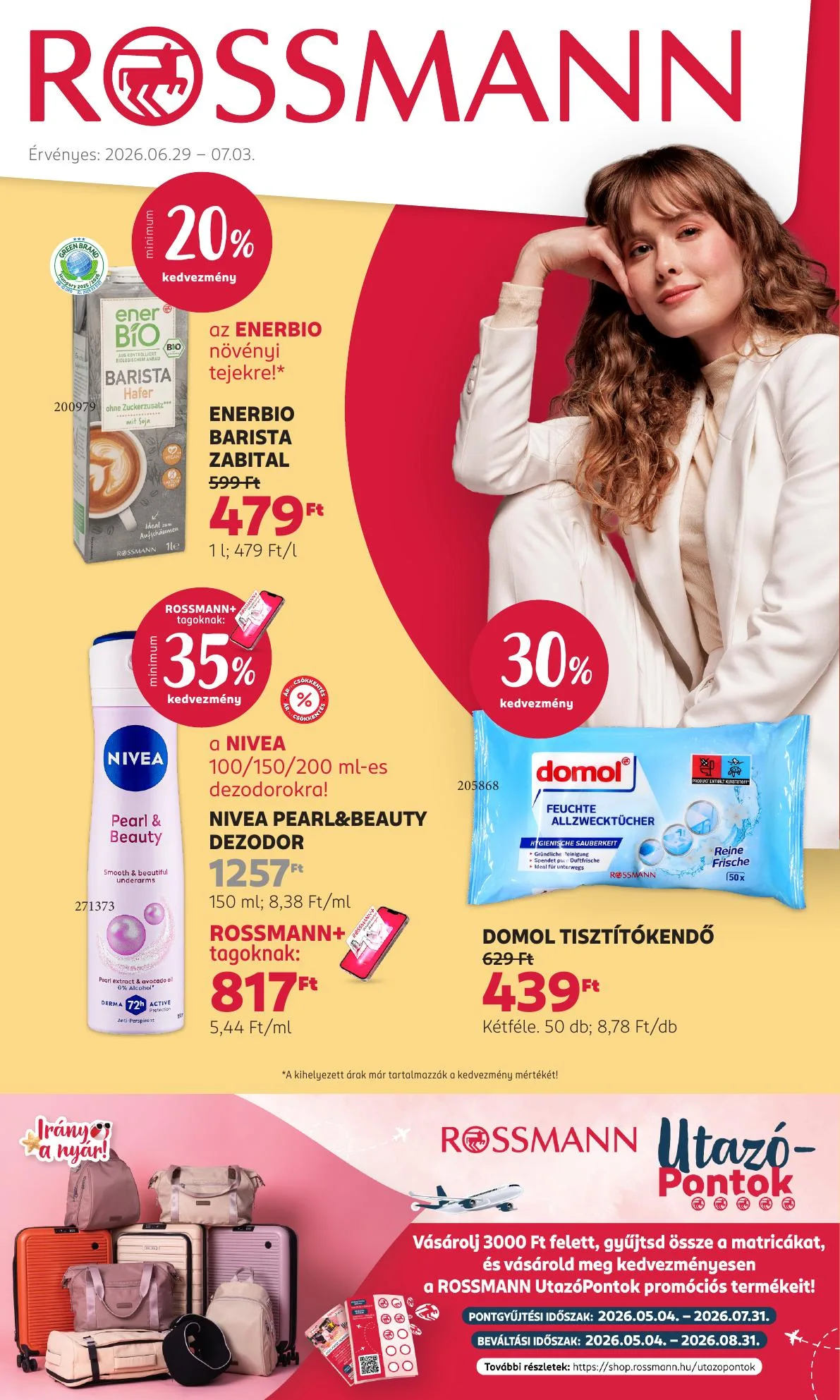 Rossmann akciós újság 06.29–07.03