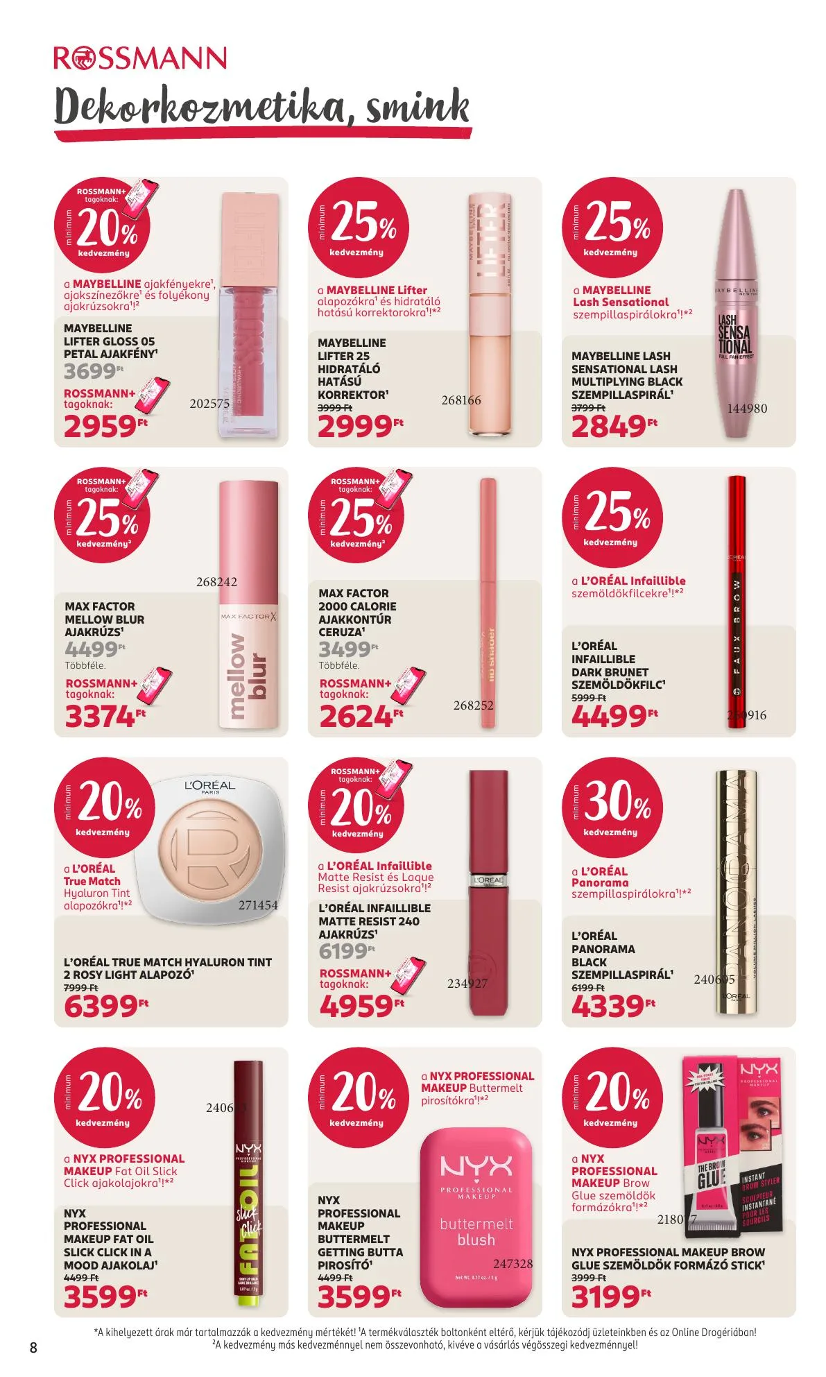 Rossmann akciós újság 06.29–07.03 – 10. oldal