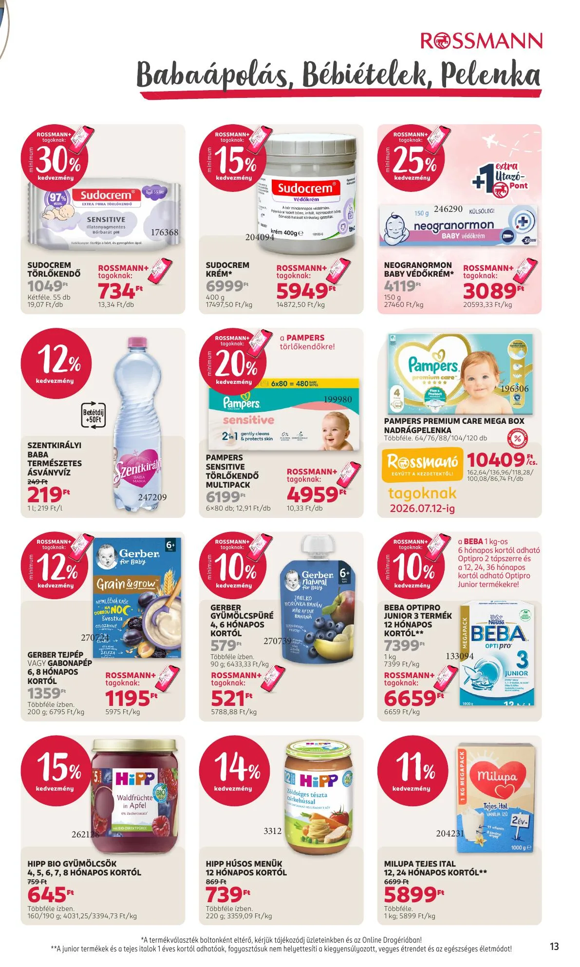 Rossmann akciós újság 06.29–07.03 – 15. oldal