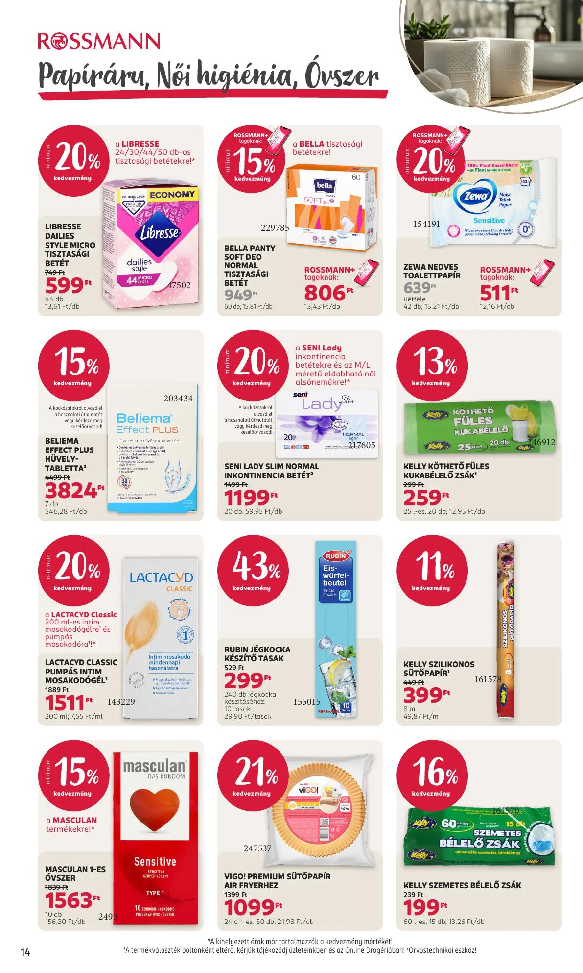 Rossmann akciós újság 06.29–07.03 – 16. oldal