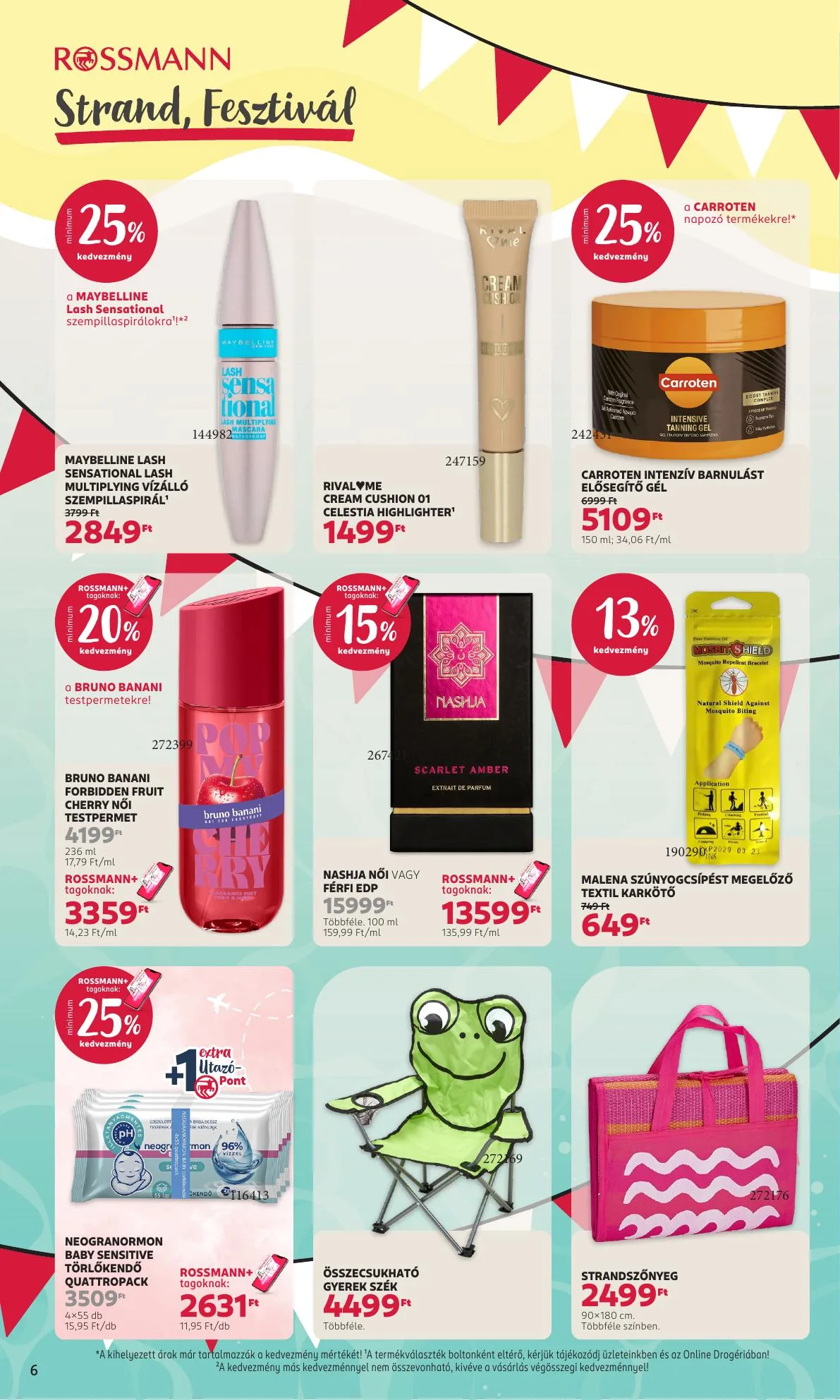 Rossmann akciós újság 06.29–07.03 – 6. oldal