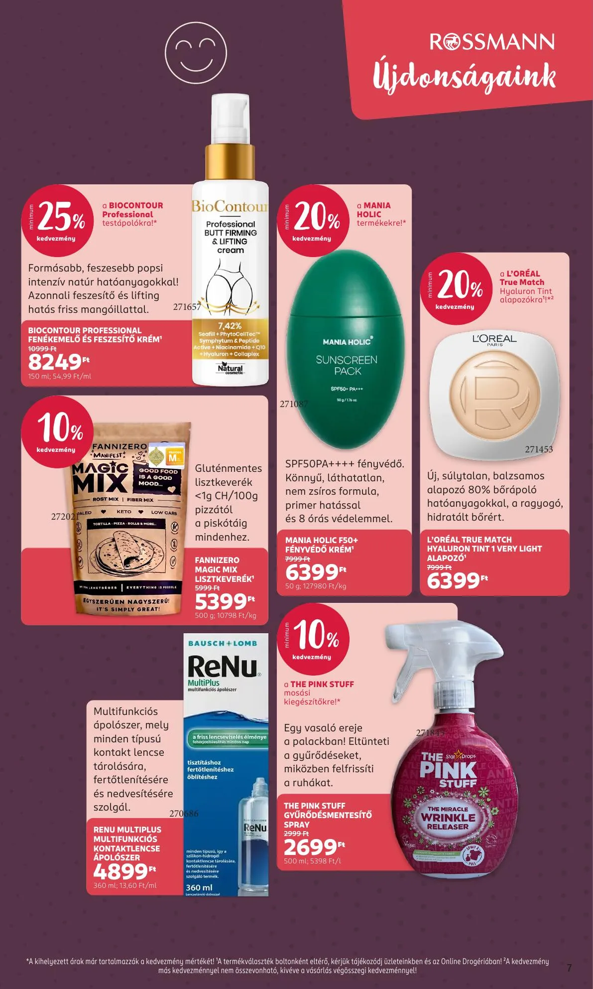 Rossmann akciós újság 06.29–07.03 – 7. oldal