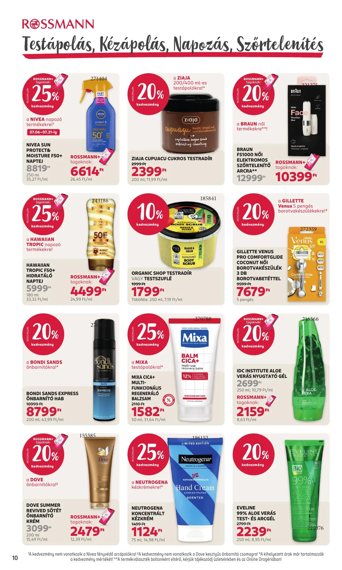 Rossmann akciós újság 07.06–07.17 – 12. oldal