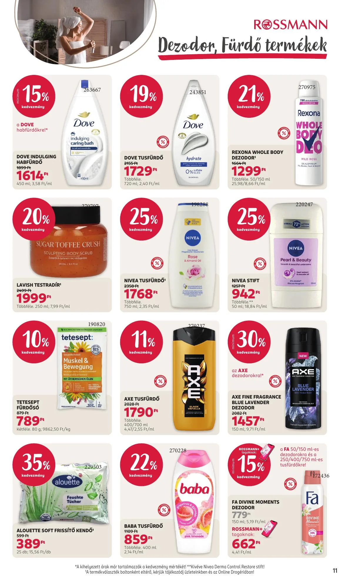 Rossmann akciós újság 07.06–07.17 – 13. oldal