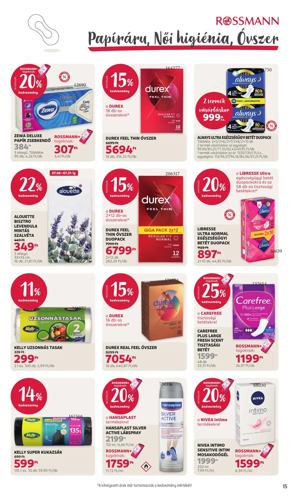 Rossmann akciós újság 07.06–07.17 – 17. oldal