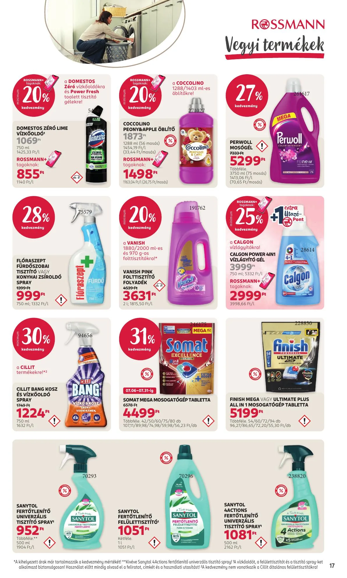 Rossmann akciós újság 07.06–07.17 – 19. oldal