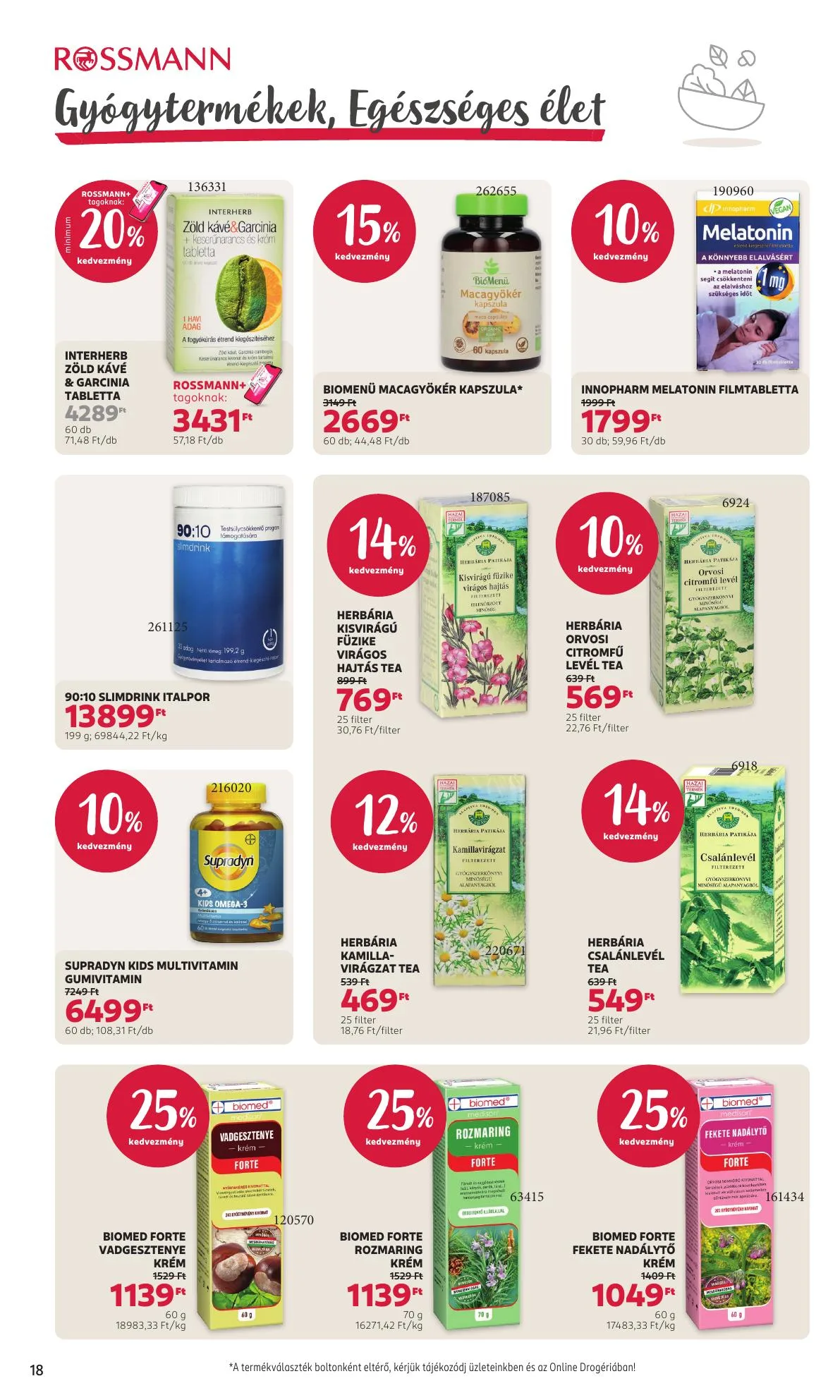 Rossmann akciós újság 07.06–07.17 – 20. oldal