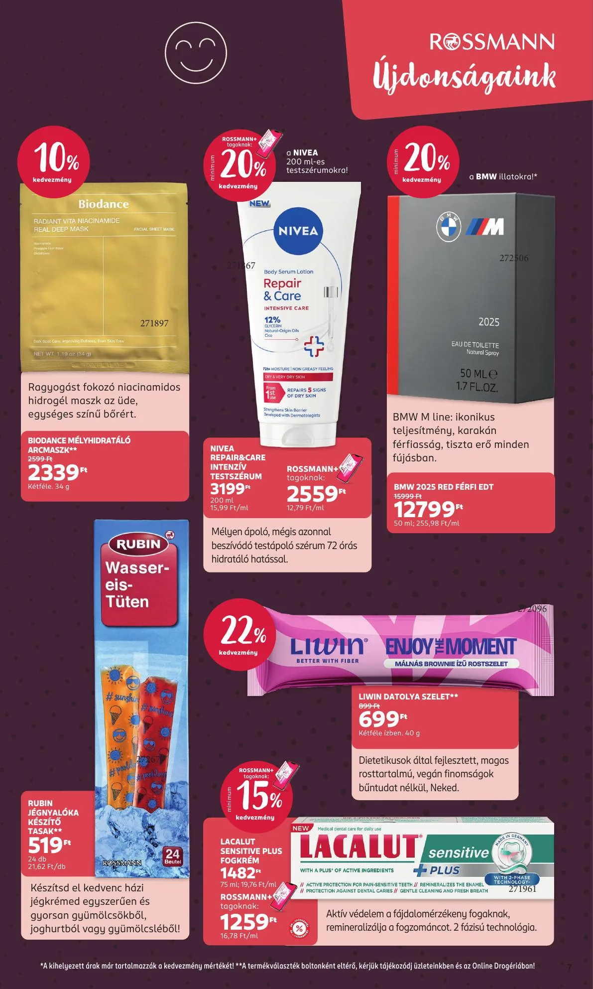 Rossmann akciós újság 07.06–07.17 – 7. oldal