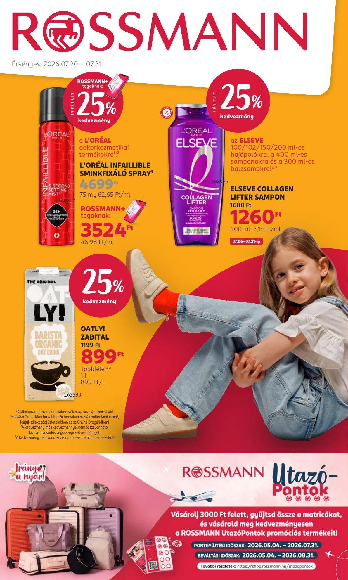 Rossmann akciós újság 07.20–07.31