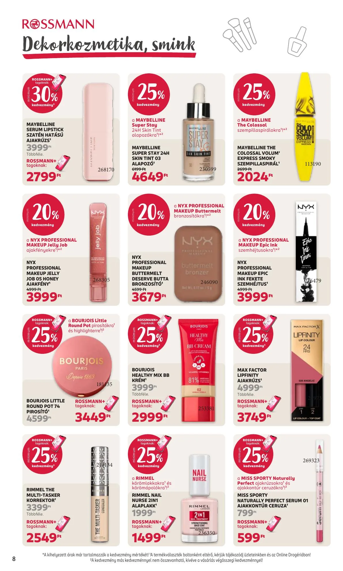 Rossmann akciós újság 07.20–07.31 – 10. oldal
