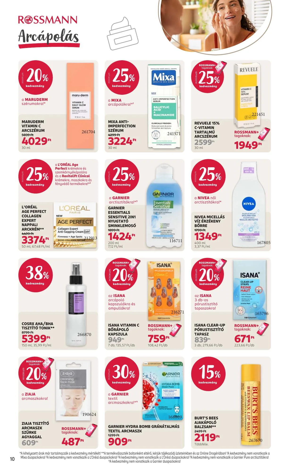 Rossmann akciós újság 07.20–07.31 – 12. oldal
