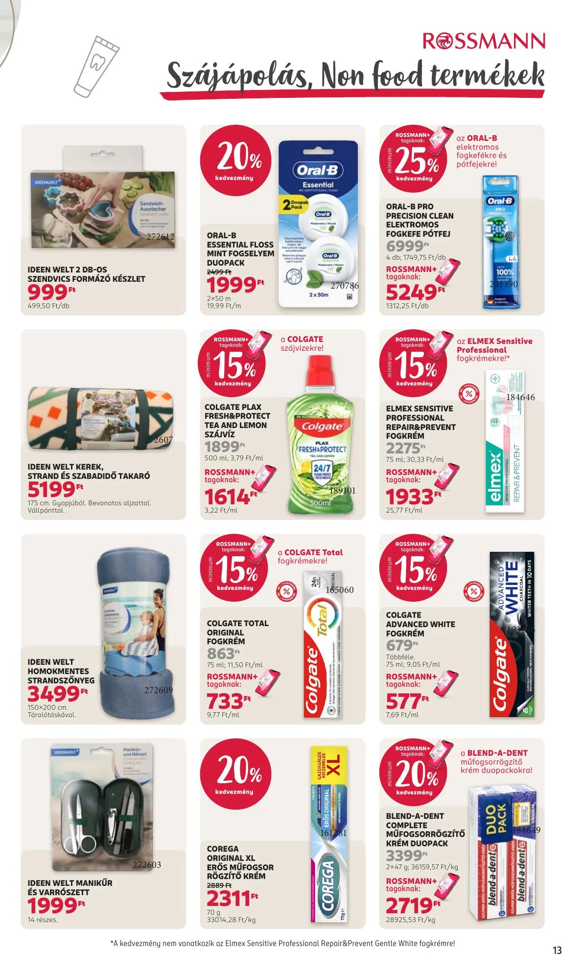 Rossmann akciós újság 07.20–07.31 – 15. oldal