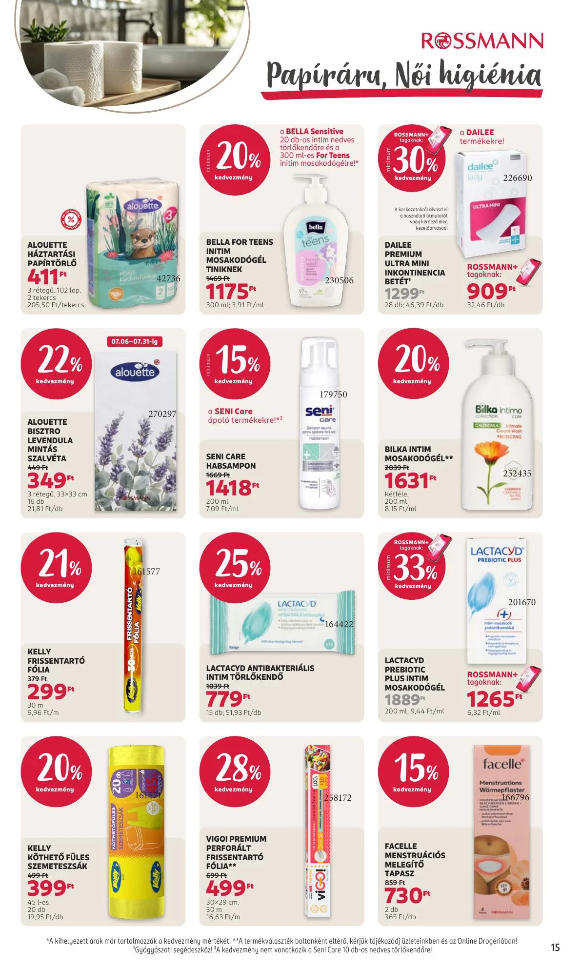 Rossmann akciós újság 07.20–07.31 – 17. oldal