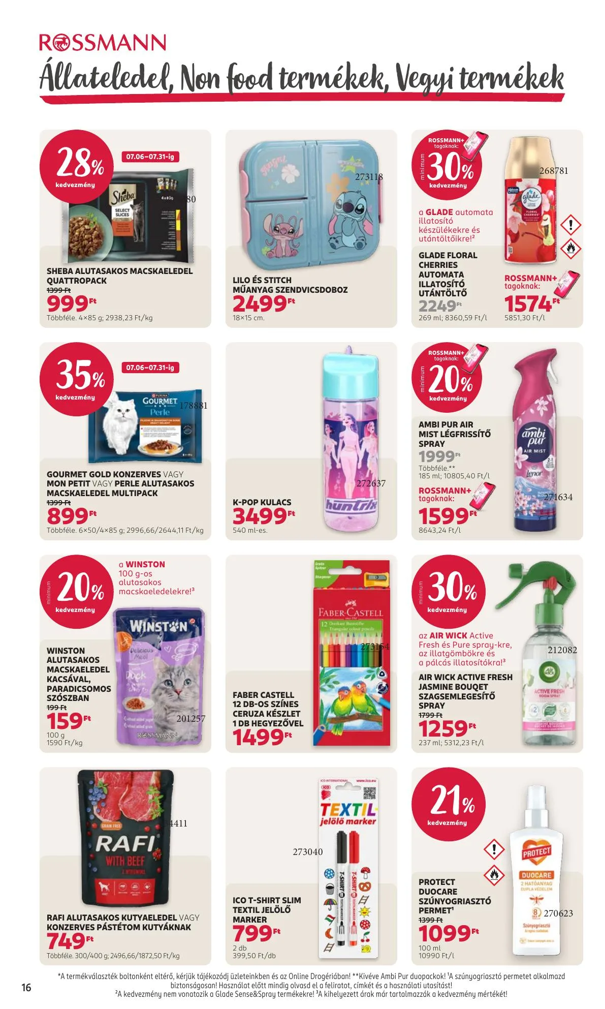 Rossmann akciós újság 07.20–07.31 – 18. oldal