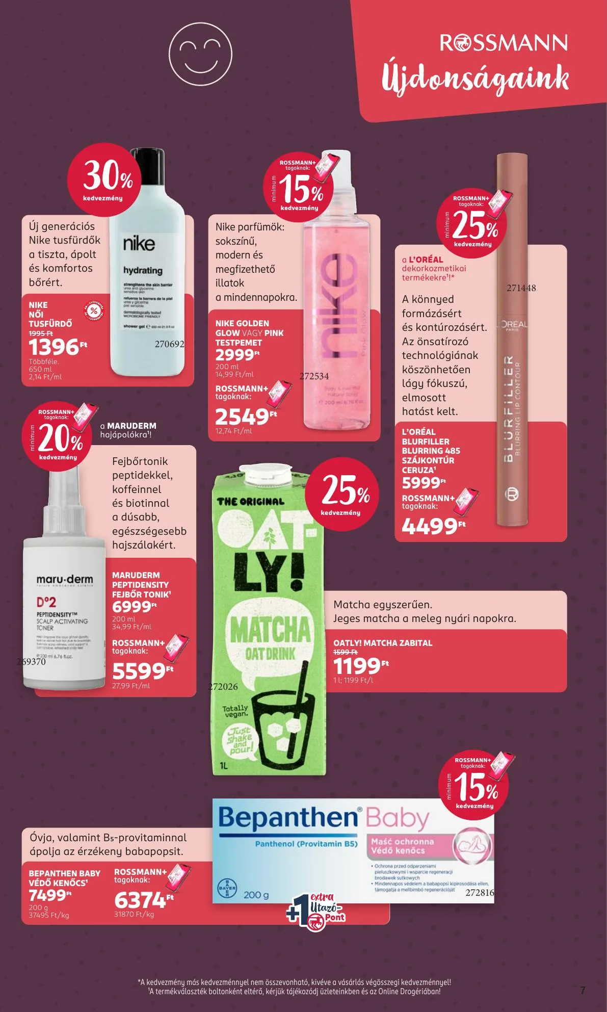 Rossmann akciós újság 07.20–07.31 – 7. oldal