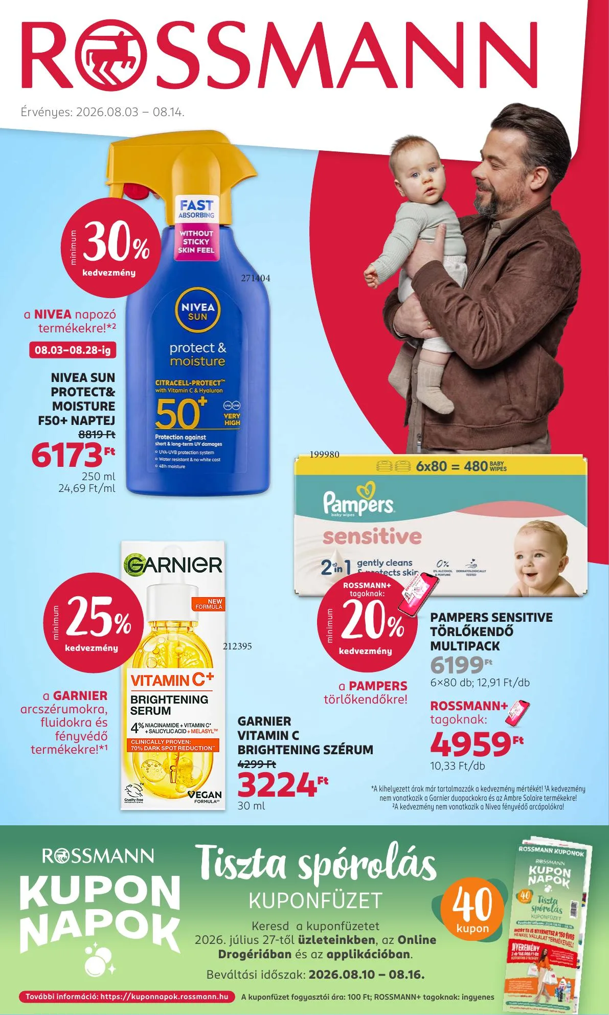 Rossmann akciós újság 08.03–08.14
