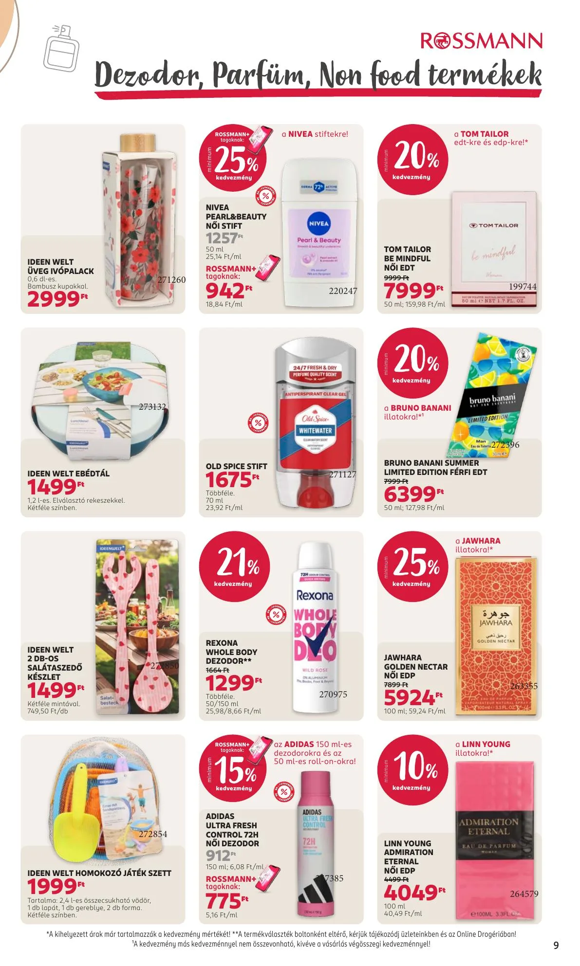 Rossmann akciós újság 08.17–08.28 – 11. oldal