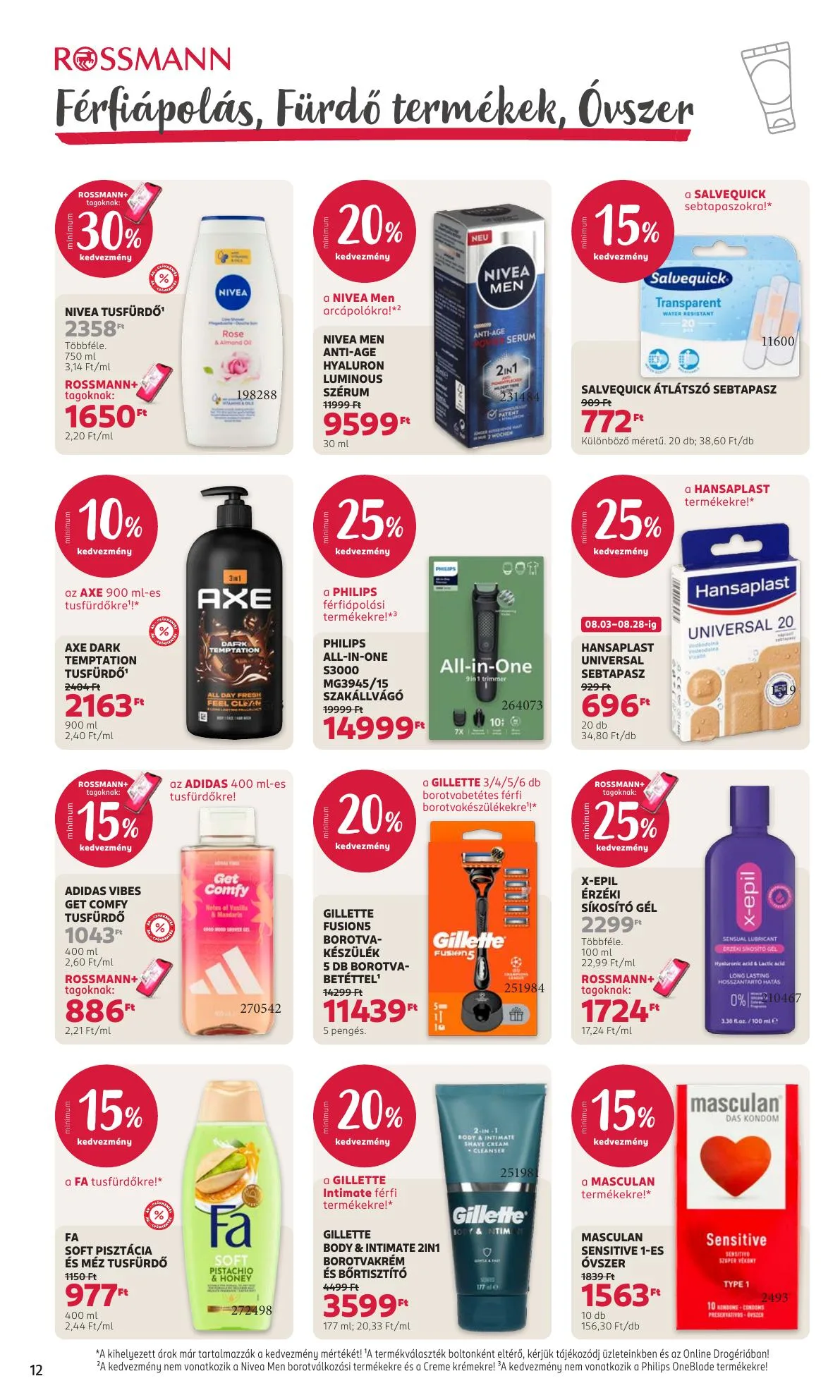 Rossmann akciós újság 08.17–08.28 – 14. oldal