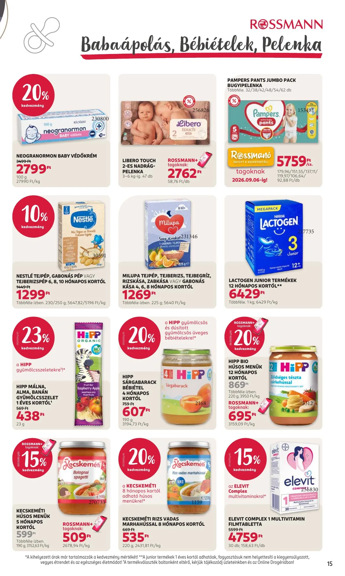 Rossmann akciós újság 08.17–08.28 – 17. oldal