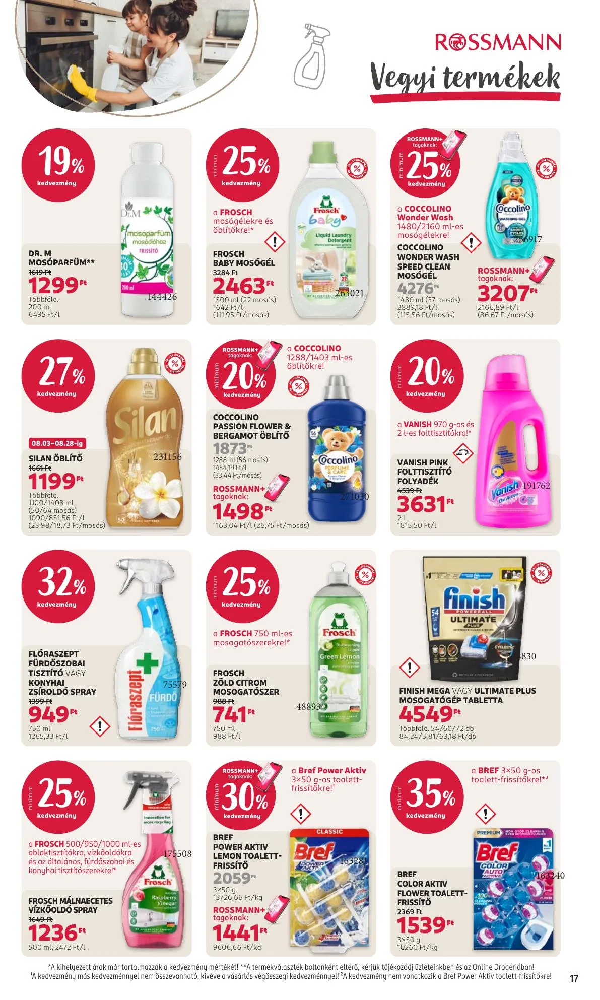 Rossmann akciós újság 08.17–08.28 – 19. oldal