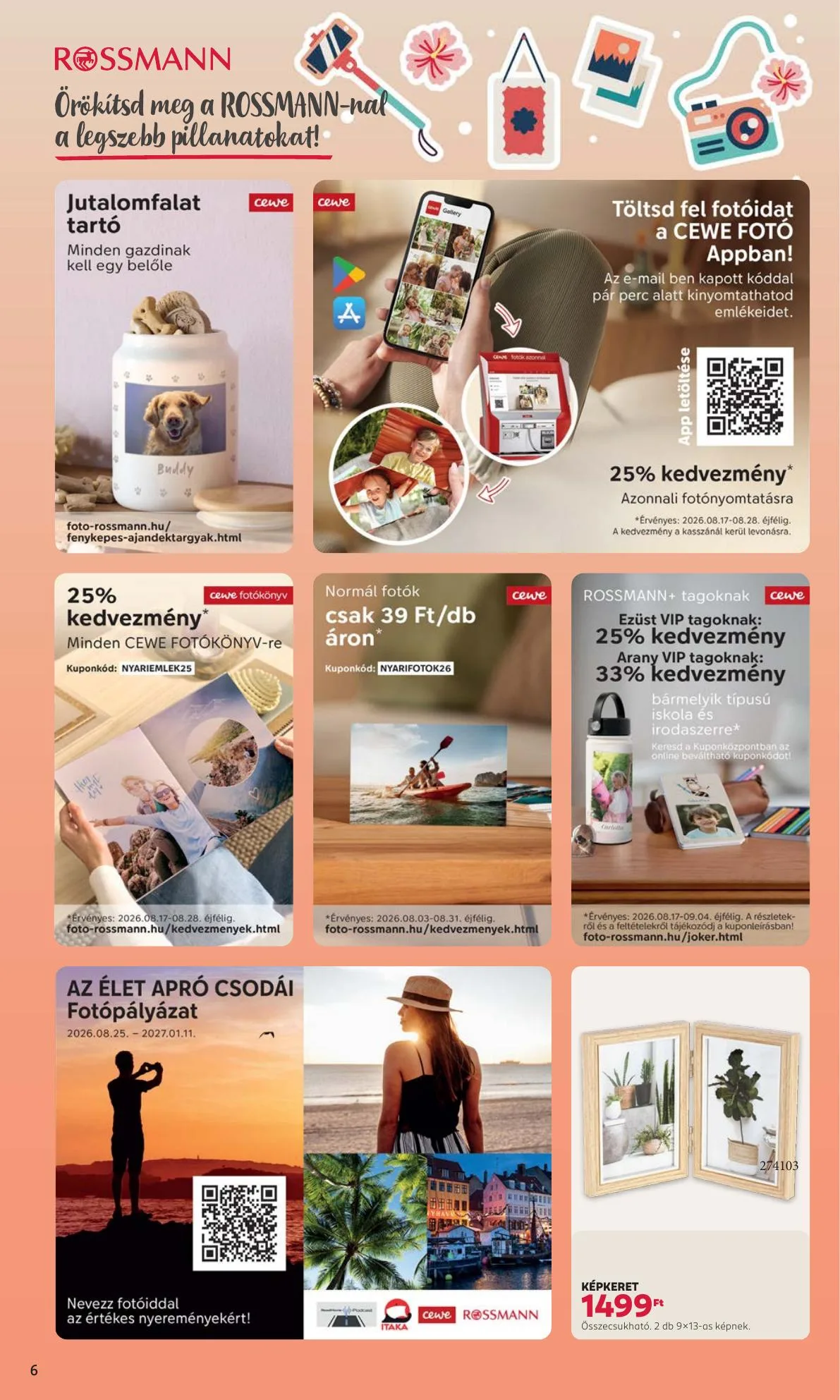 Rossmann akciós újság 08.17–08.28 – 6. oldal
