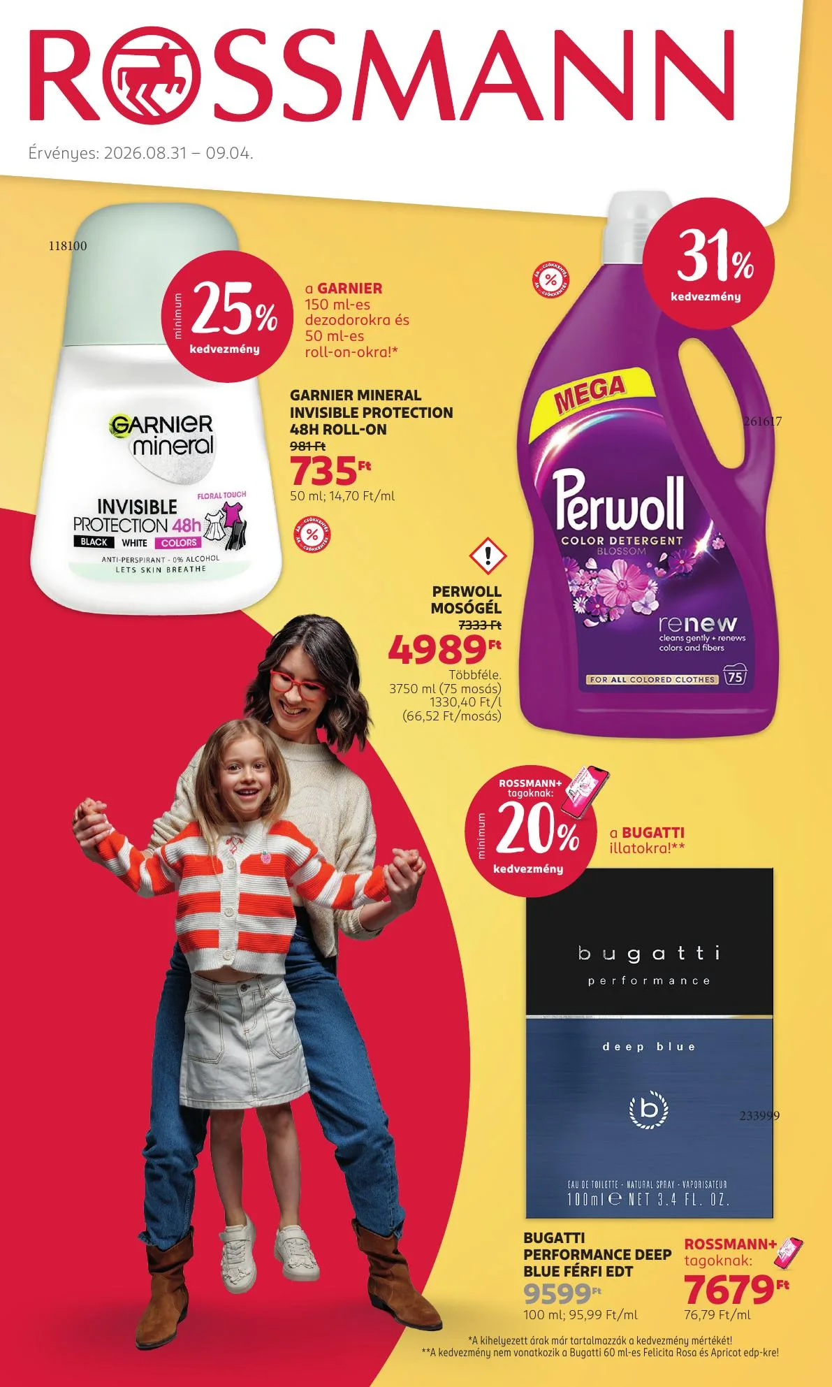Rossmann akciós újság 08.31–09.04