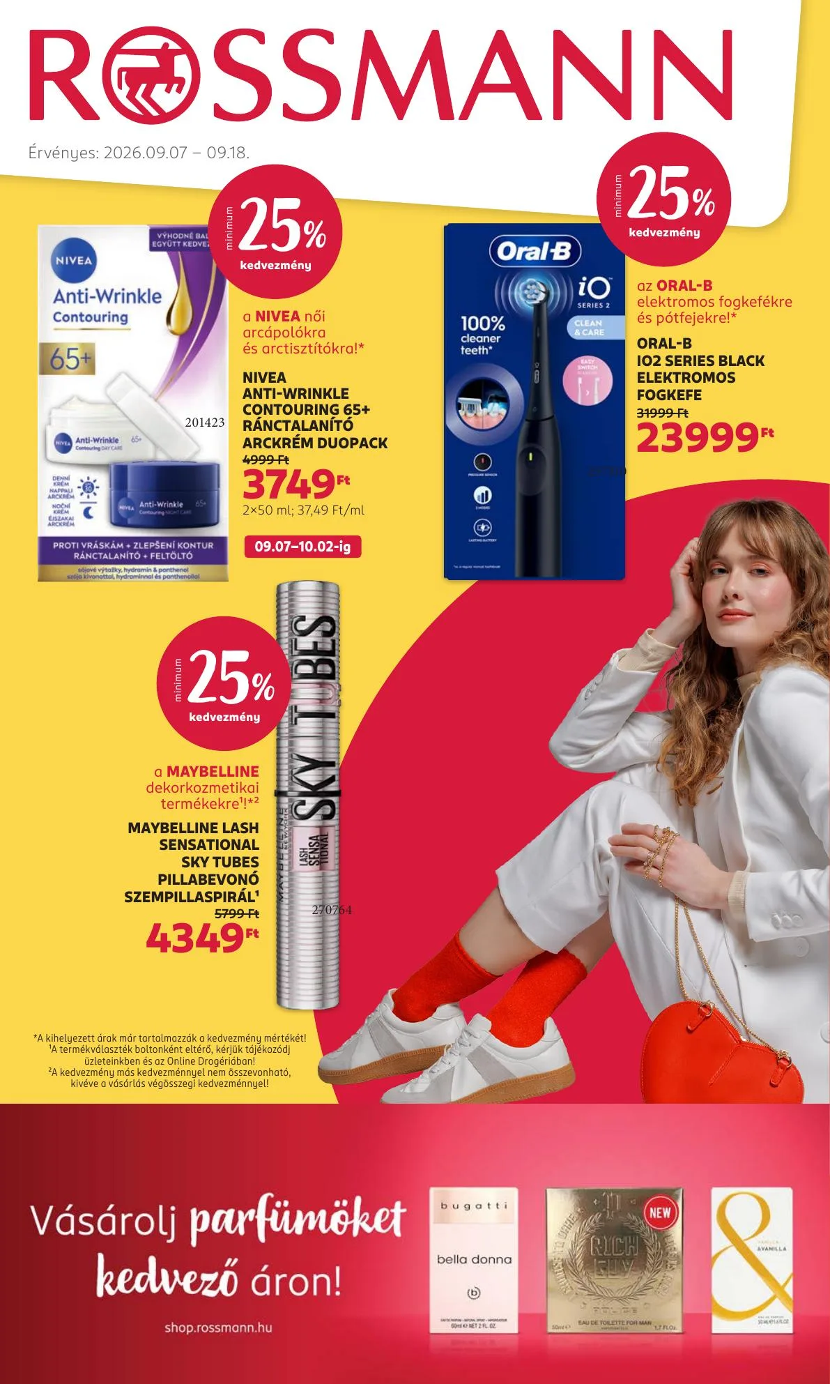 Rossmann akciós újság 09.07–09.18