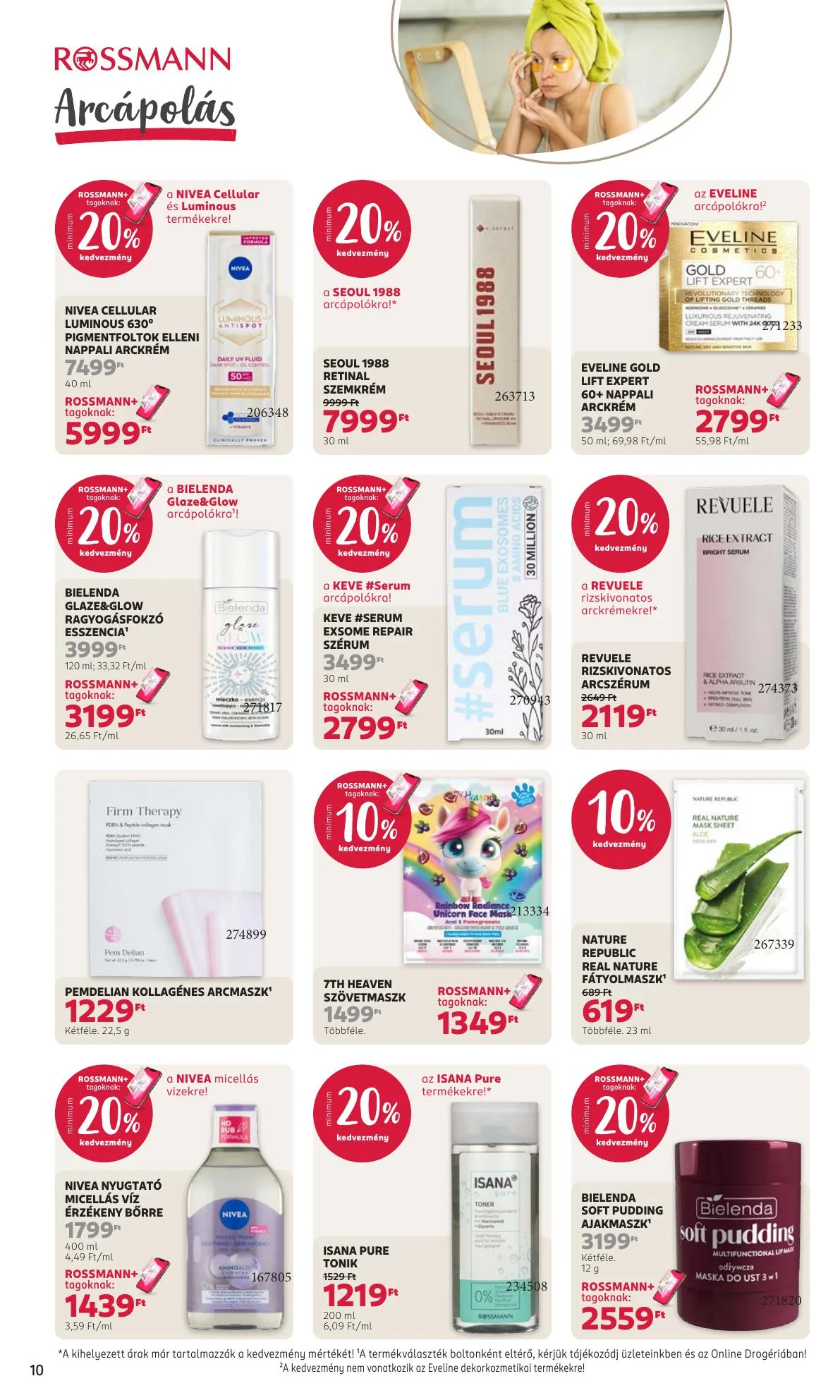 Rossmann akciós újság Általános 10.05–10.09 – 12. oldal
