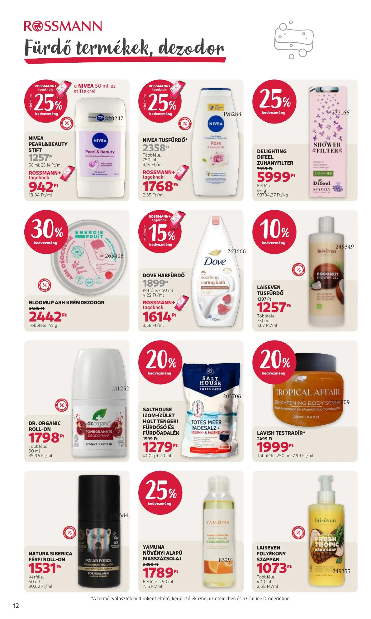 Rossmann akciós újság Általános 10.05–10.09 – 14. oldal