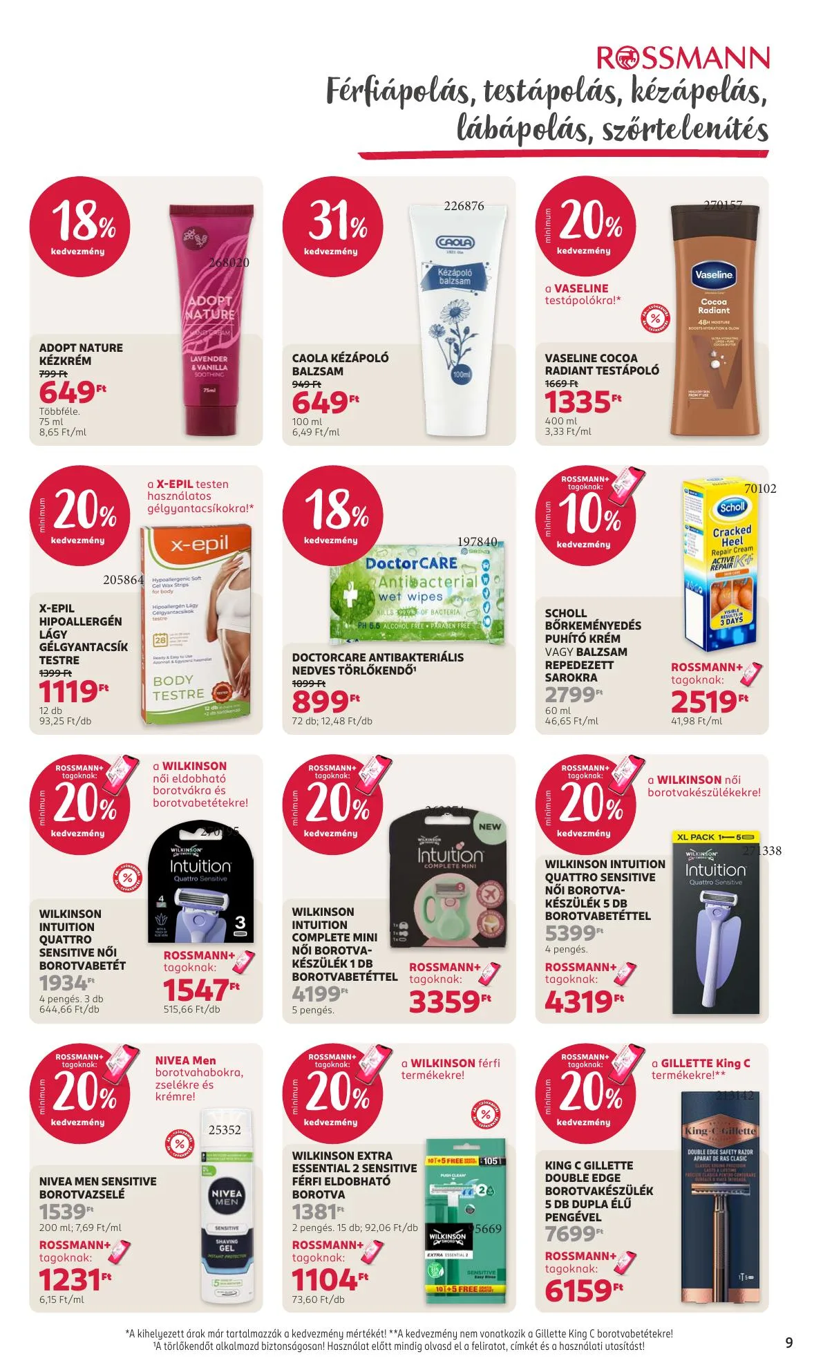 Rossmann akciós újság Általános 10.19–10.30 – 11. oldal
