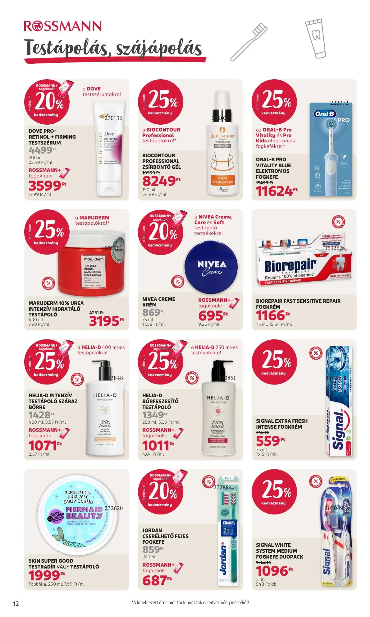 Rossmann akciós újság Általános 10.19–10.30 – 14. oldal