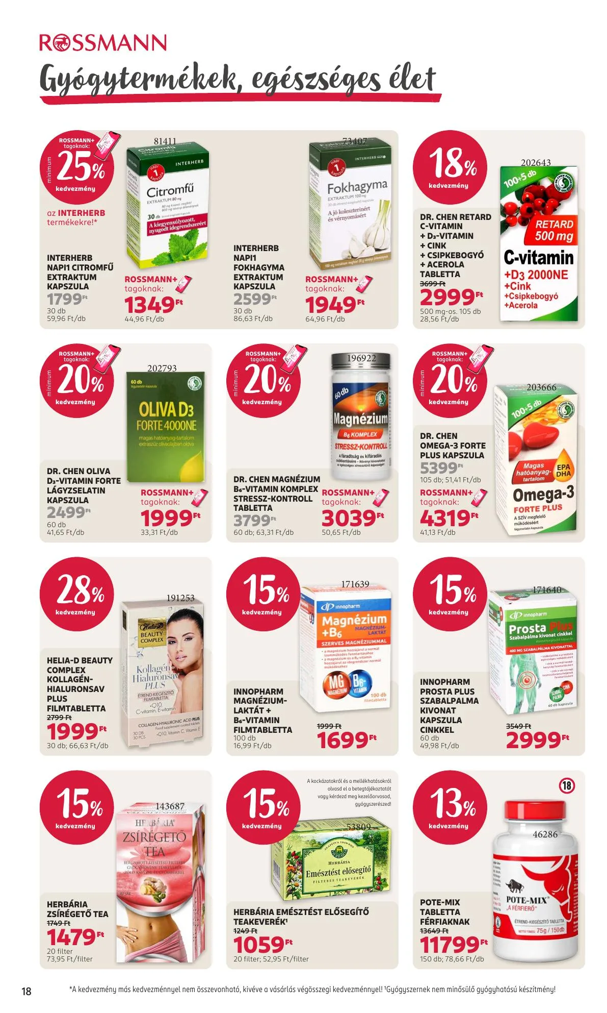 Rossmann akciós újság Általános 10.19–10.30 – 22. oldal