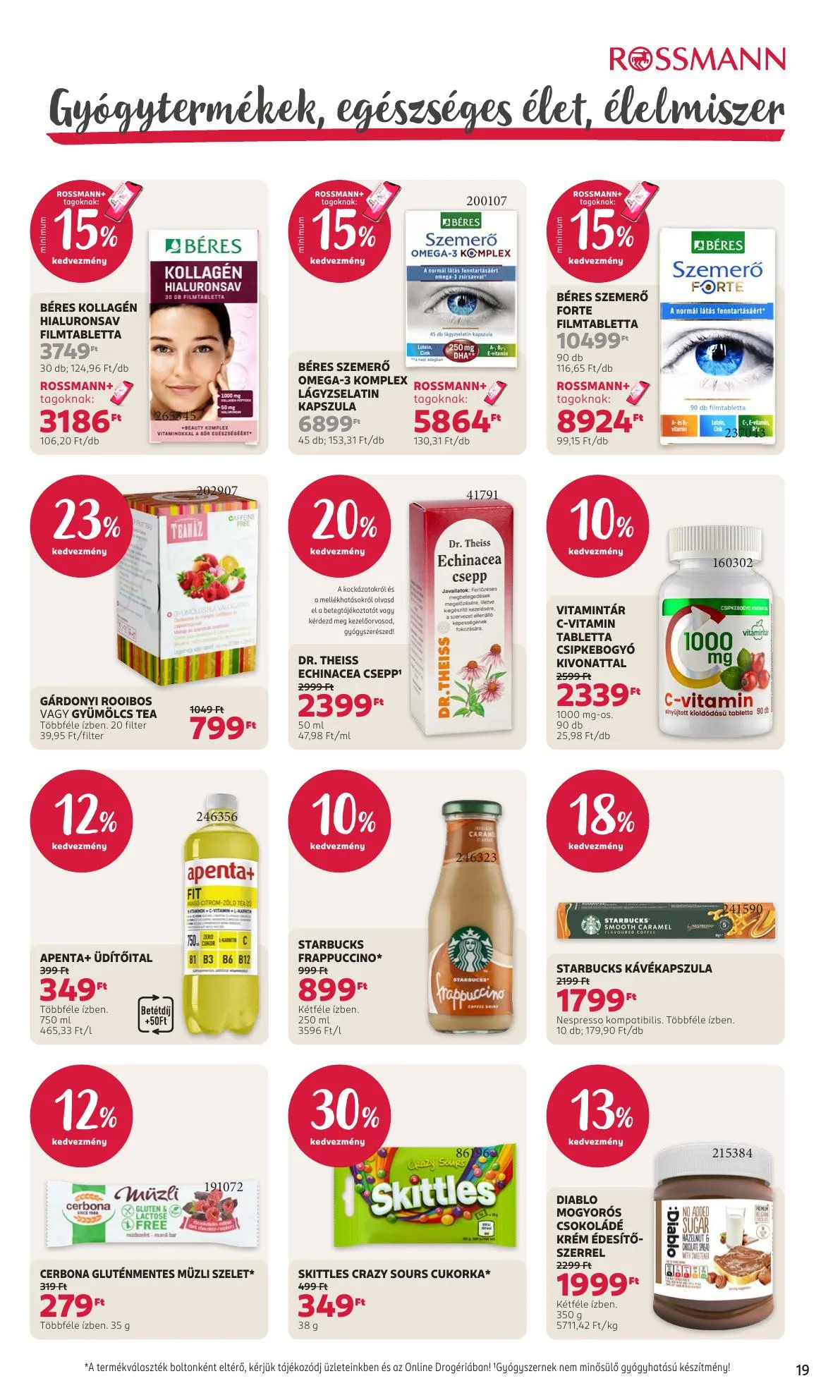 Rossmann akciós újság Általános 10.19–10.30 – 23. oldal
