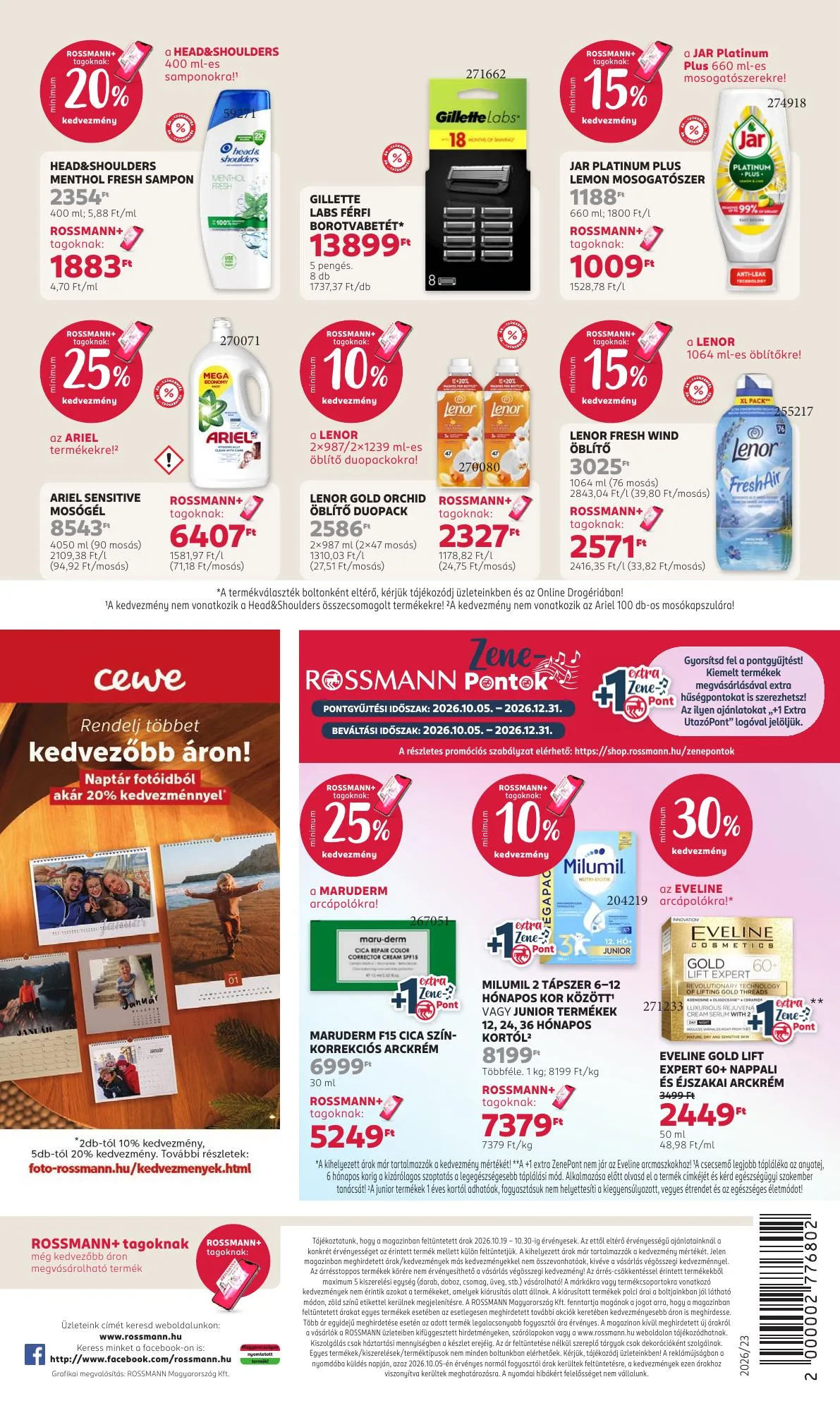 Rossmann akciós újság Általános 10.19–10.30 – 24. oldal