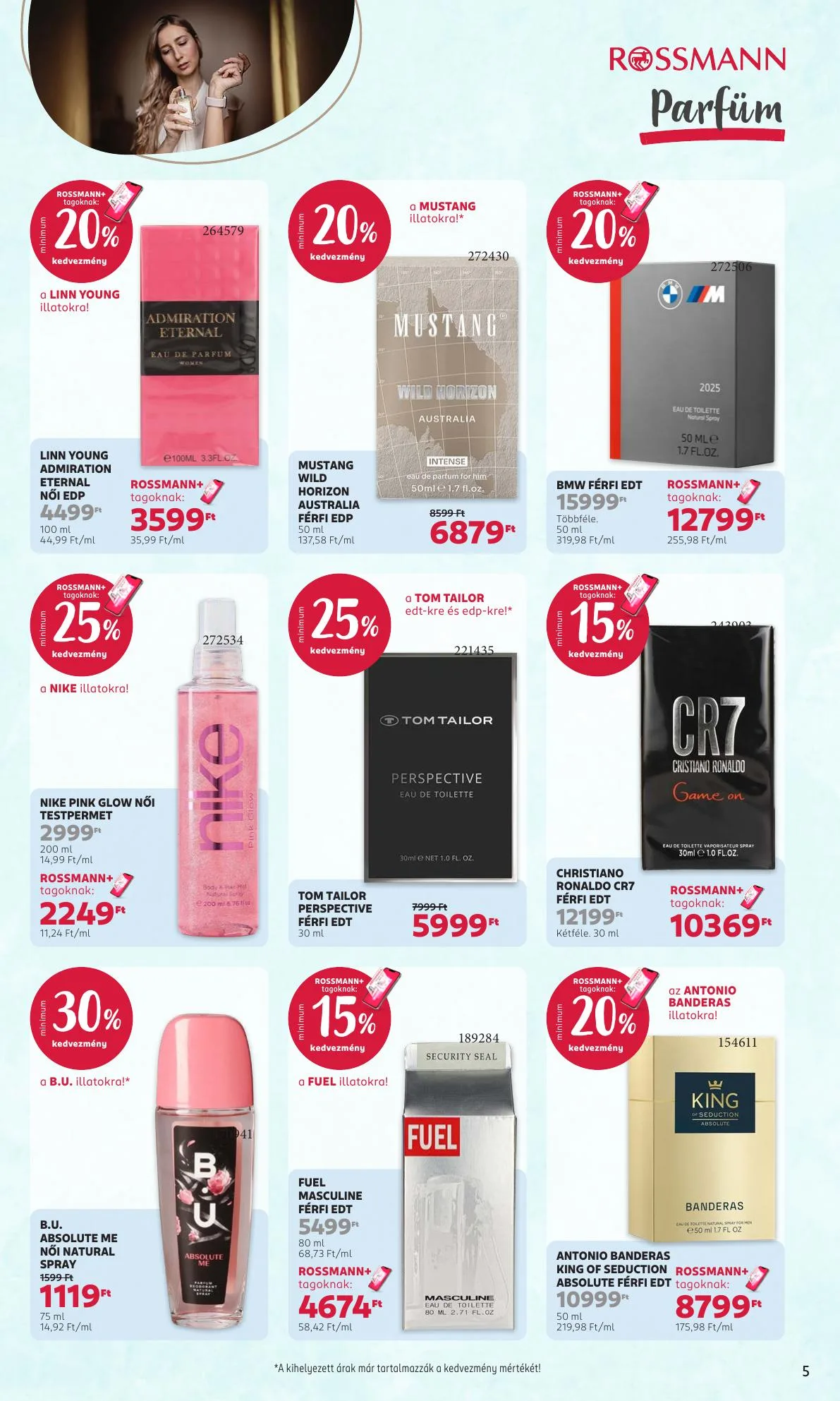 Rossmann akciós újság Általános 10.19–10.30 – 5. oldal