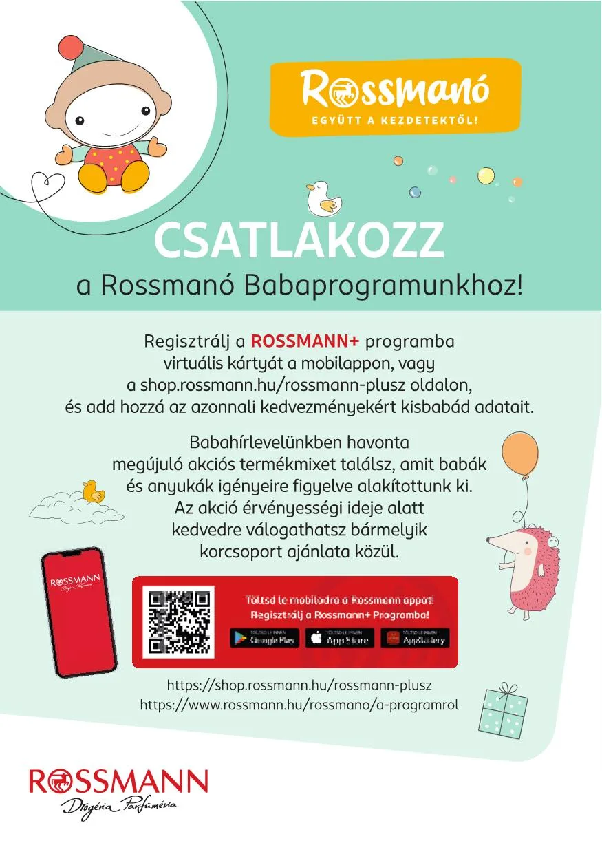Rossmann akciós újság Baba mama 09.08–09.14 – 9. oldal