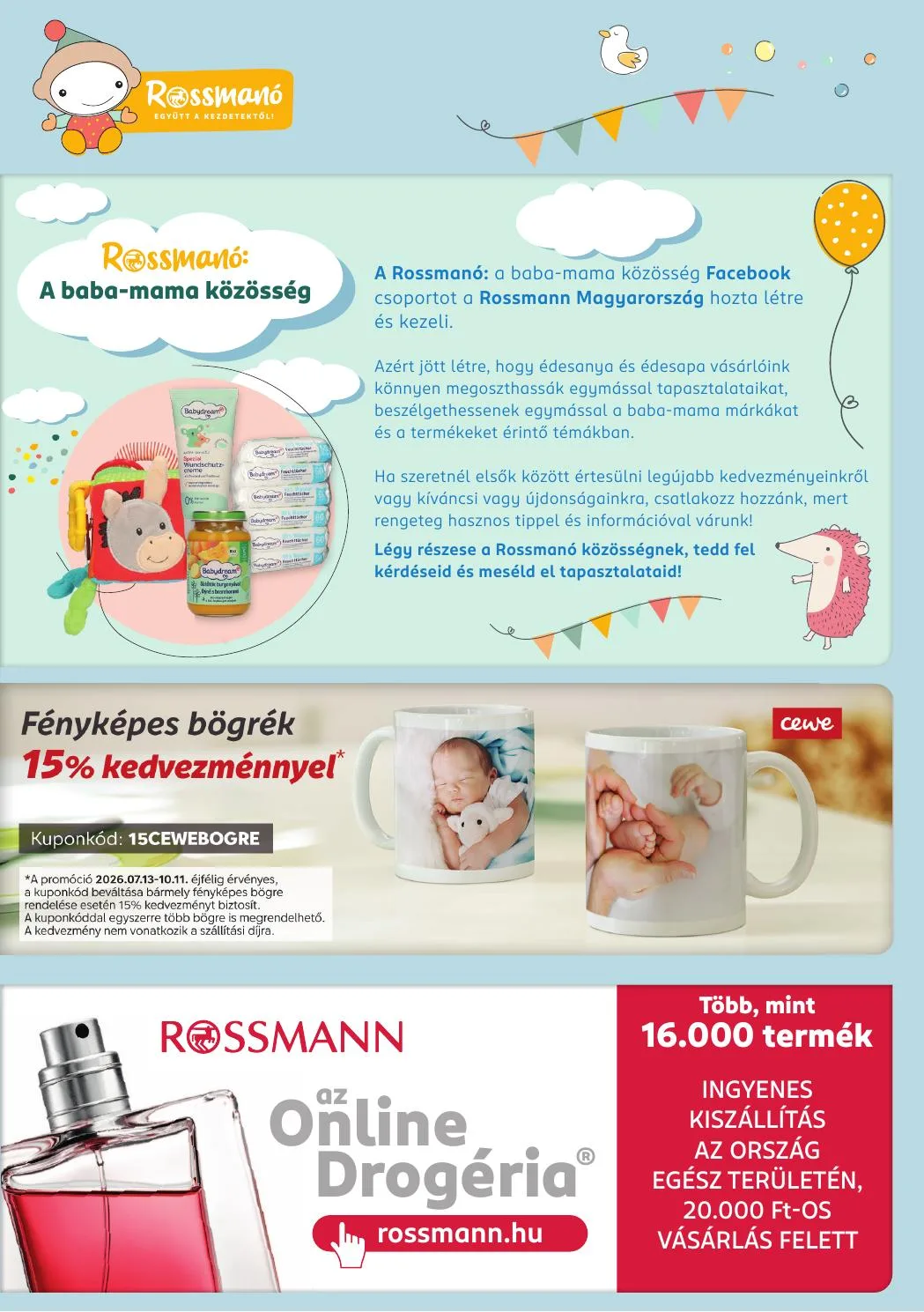 Rossmann akciós újság Baba 09.14–10.11 – 12. oldal
