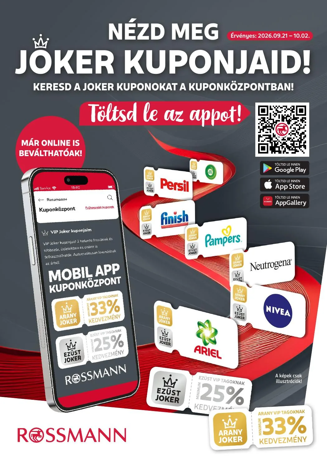 Rossmann akciós újság Joker 09.21–10.02