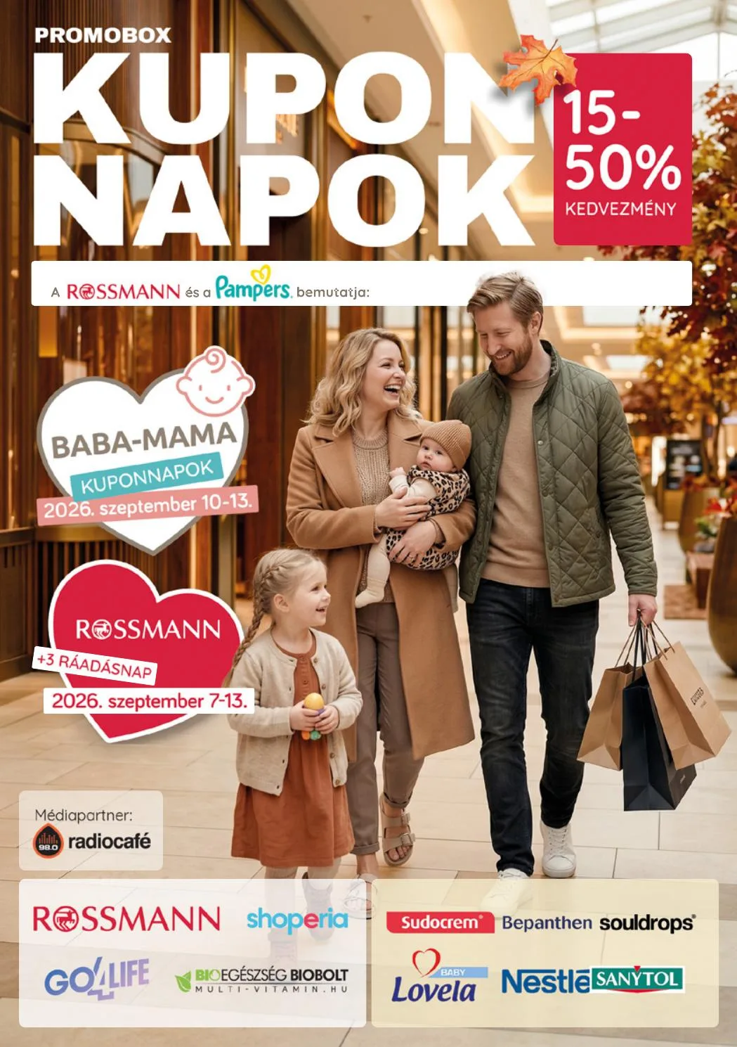 Rossmann akciós újság Kupon napok 09.07–09.13