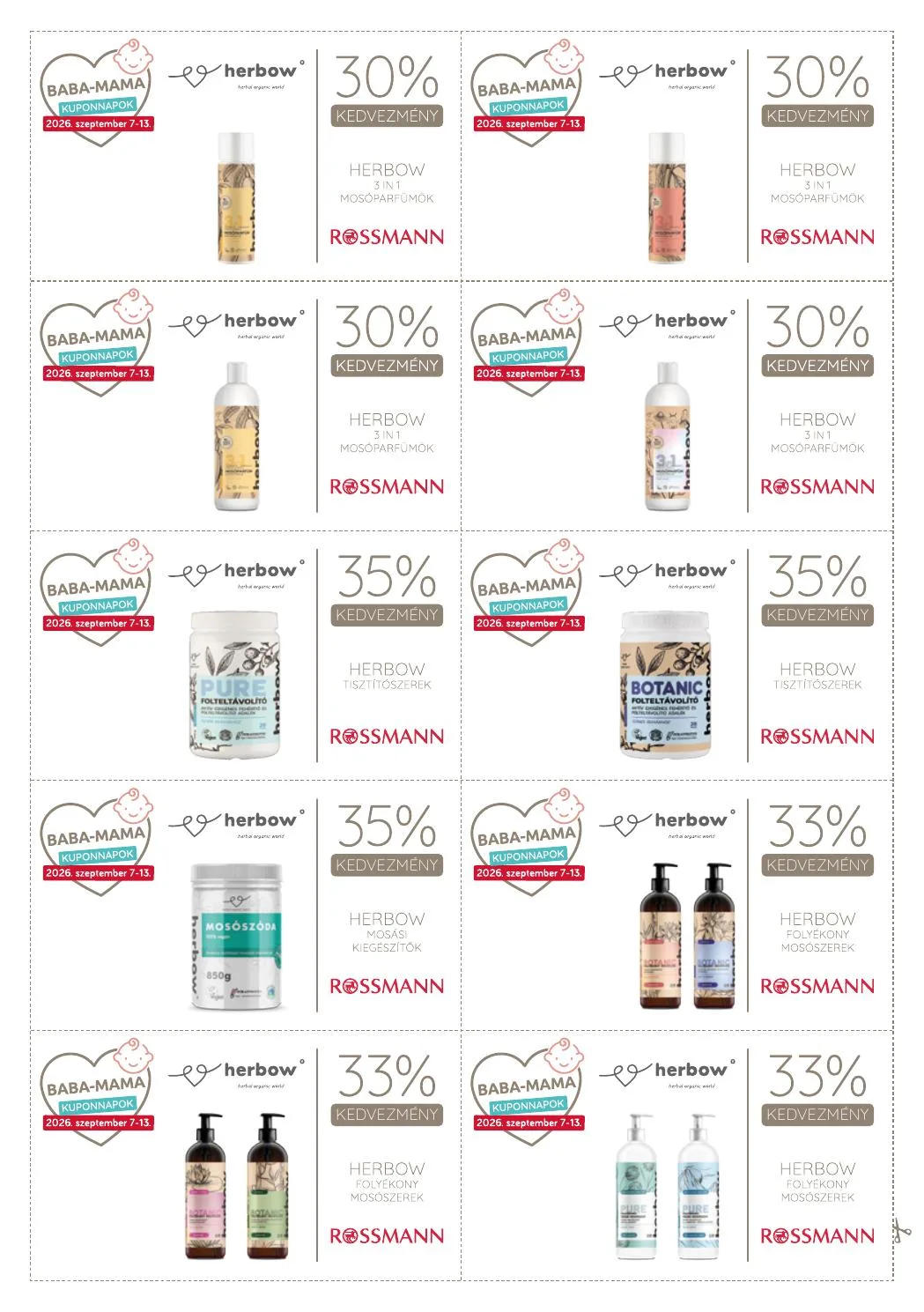 Rossmann akciós újság Kupon napok 09.07–09.13 – 18. oldal
