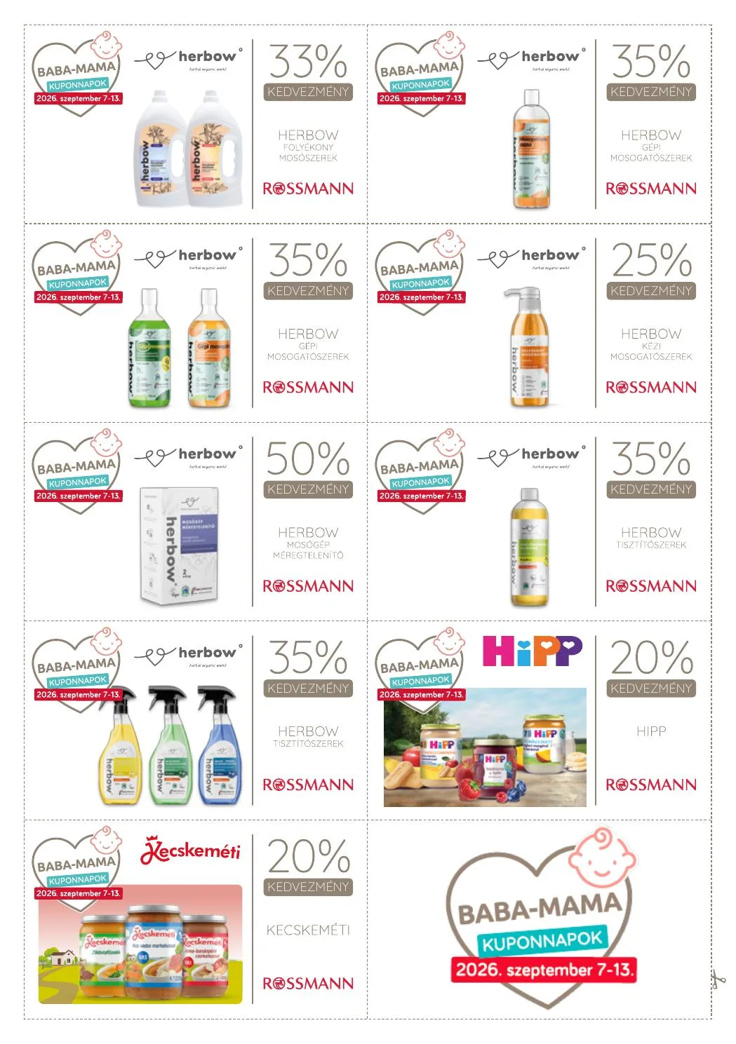 Rossmann akciós újság Kupon napok 09.07–09.13 – 23. oldal