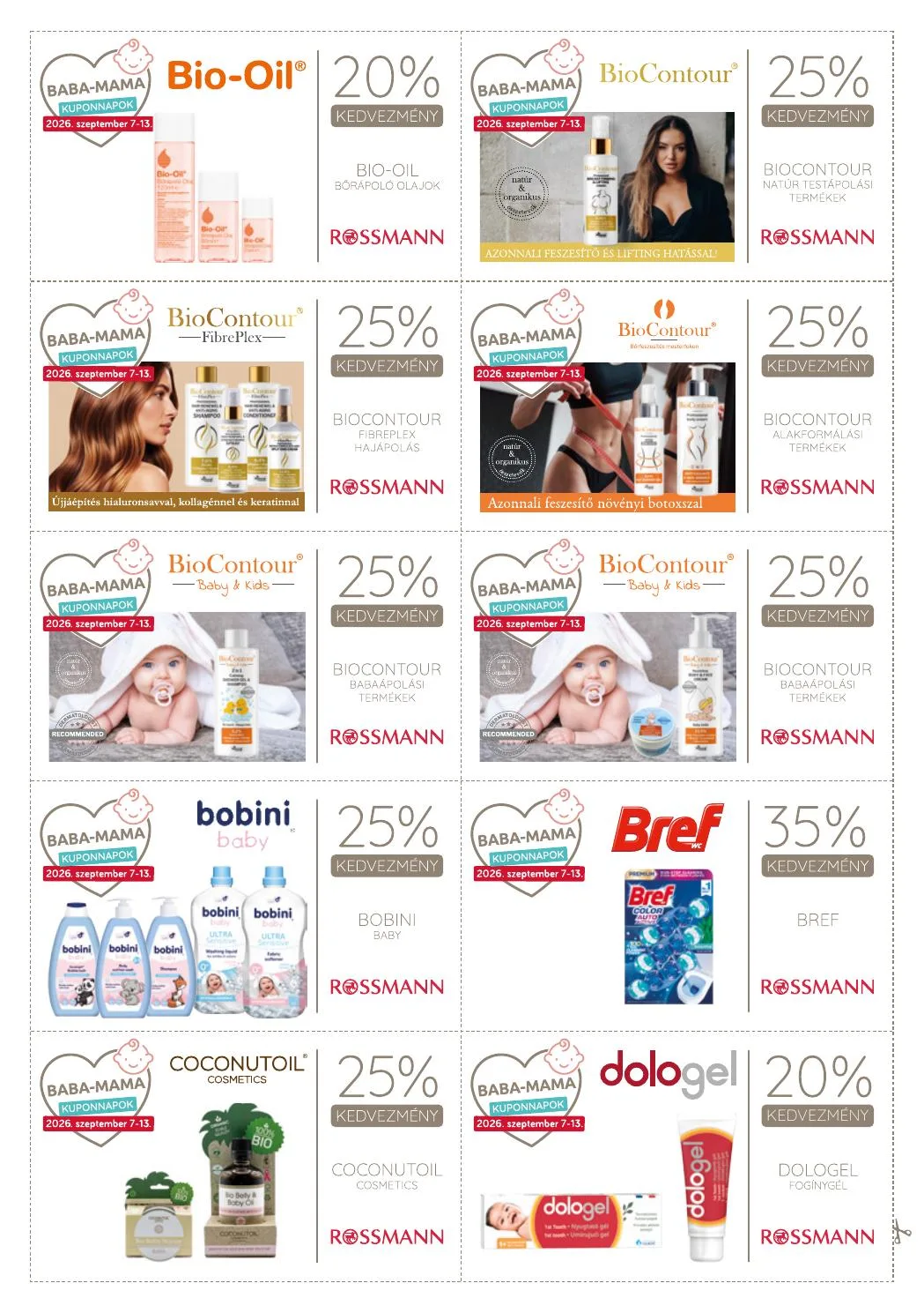 Rossmann akciós újság Kupon napok 09.07–09.13 – 9. oldal