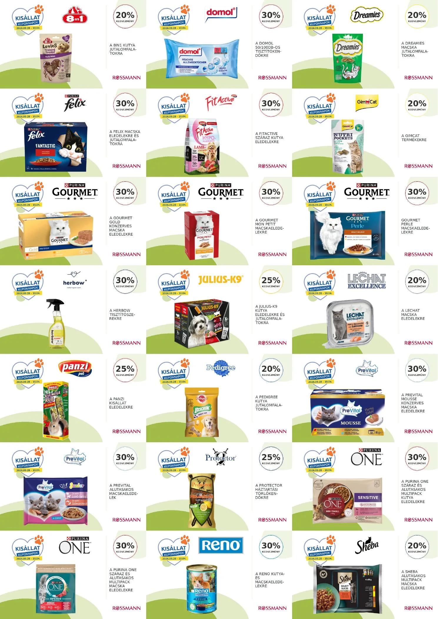 Rossmann akciós újság Kupon napok 09.28–10.04 – 3. oldal