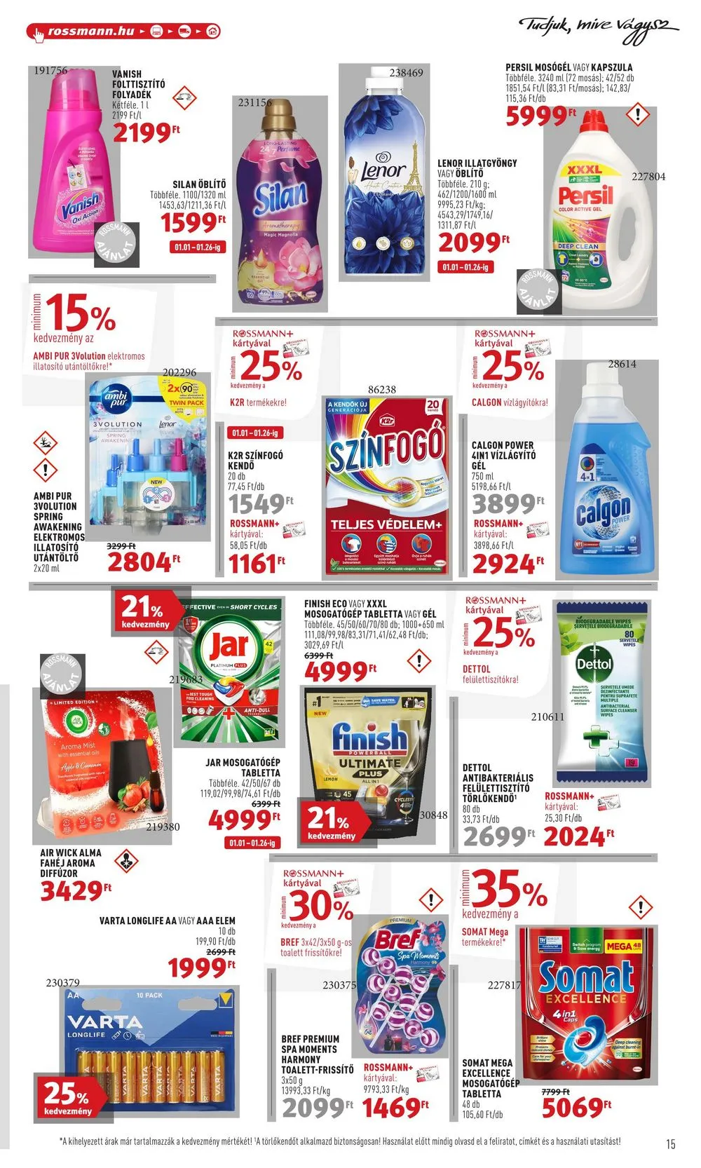 Rossmann akciós újság Parfumeria 01.01–01.12 – 17. oldal
