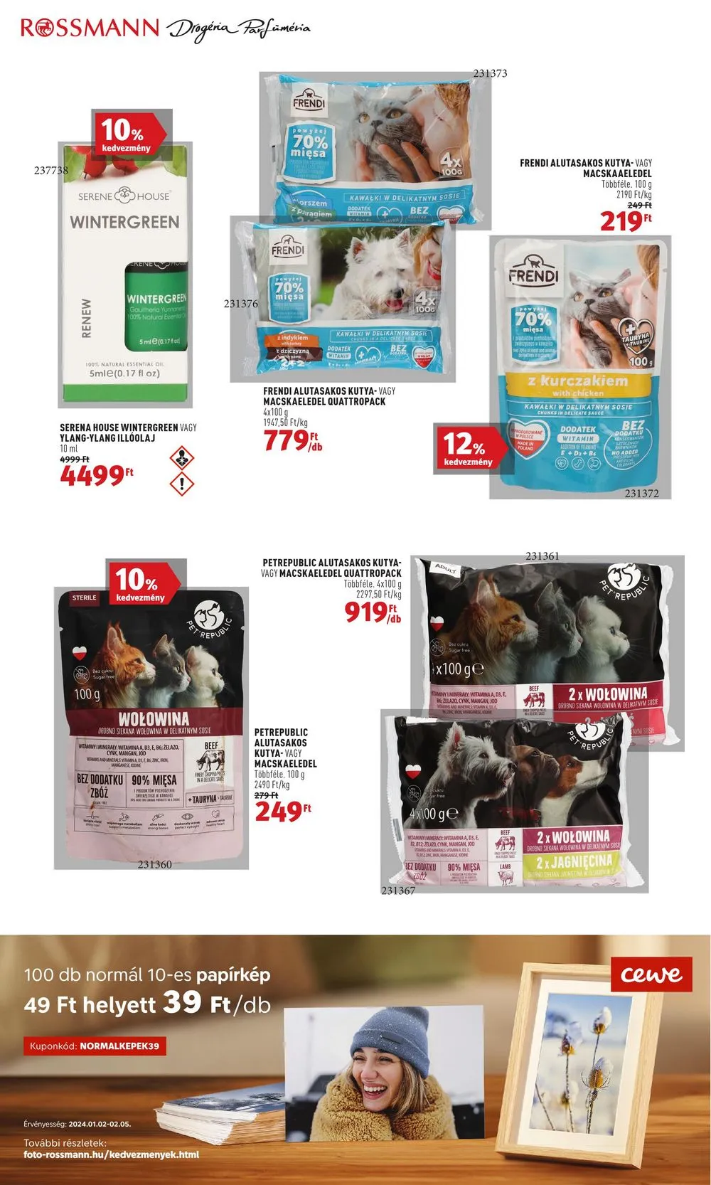 Rossmann akciós újság Parfumeria 01.01–01.12 – 24. oldal