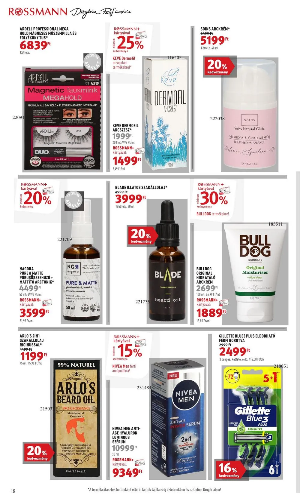 Rossmann akciós újság Parfumeria 05.06–05.17 – 20. oldal