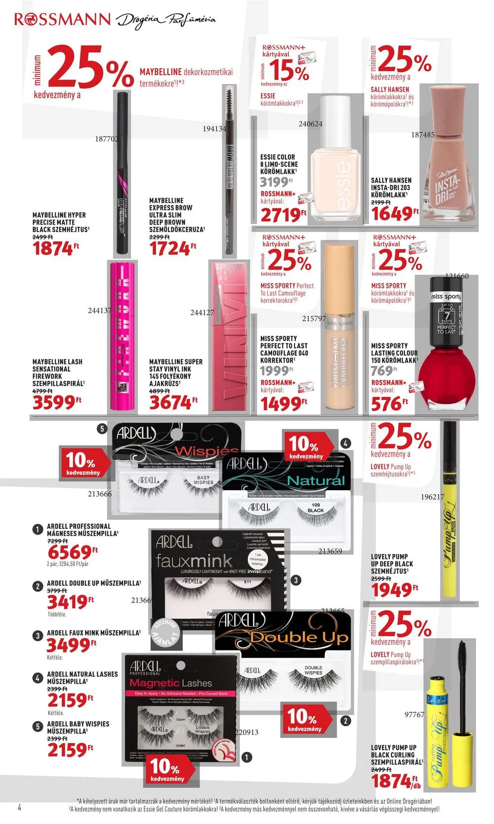 Rossmann akciós újság Parfumeria 05.06–05.17 – 4. oldal