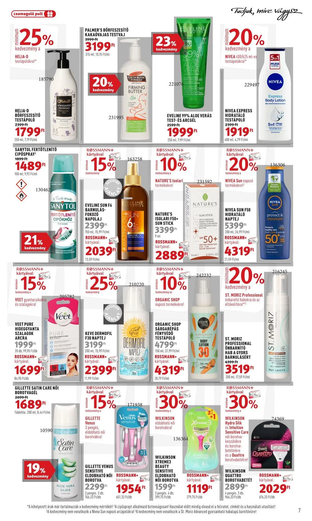 Rossmann akciós újság Parfumeria 05.06–05.17 – 7. oldal