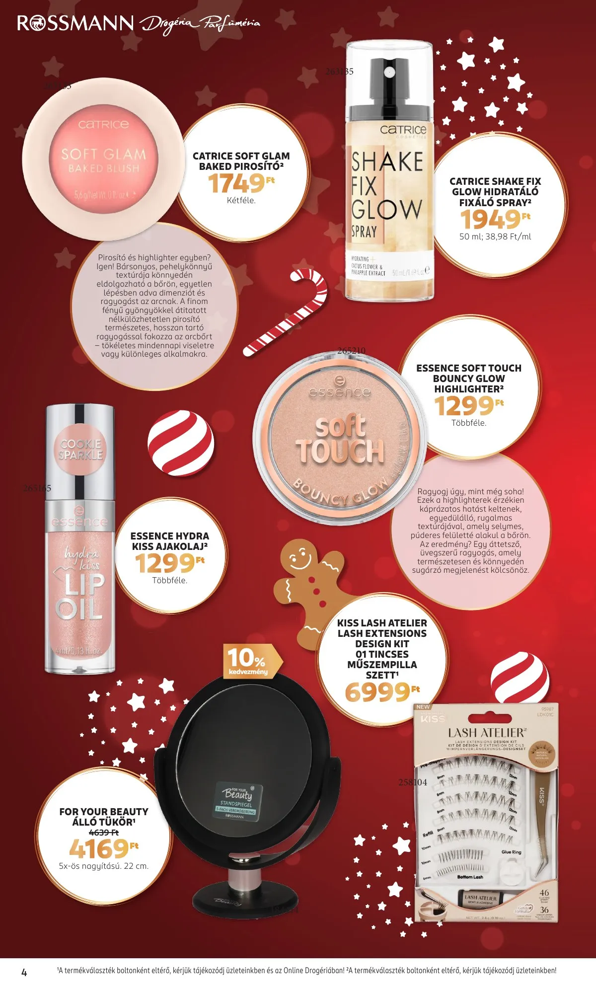 Rossmann akciós újság Parfumeria 11.03–12.28 – 4. oldal
