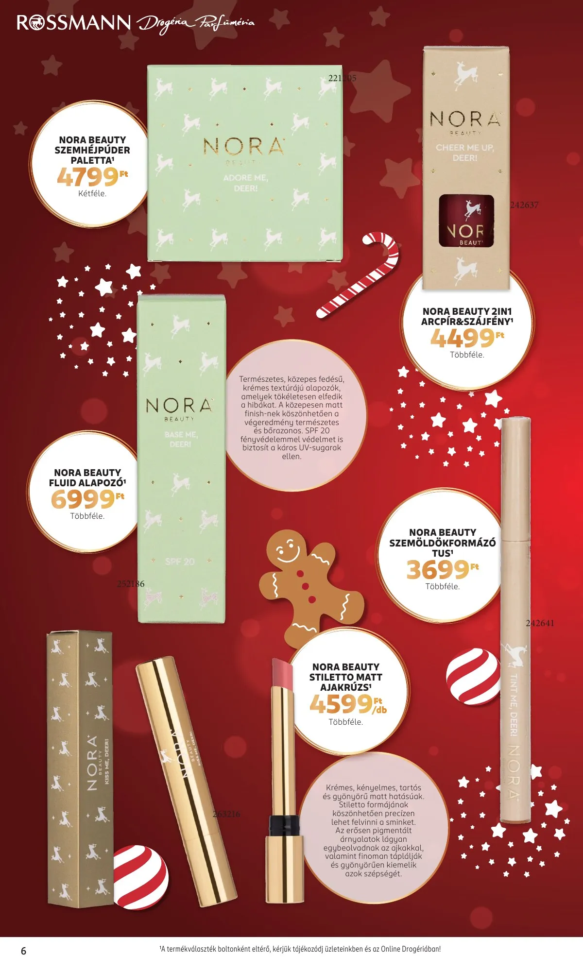 Rossmann akciós újság Parfumeria 11.03–12.28 – 6. oldal